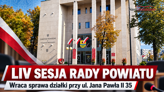 Działka przy Jana Pawła II 35 wraca na stół. W środę LIV sesja Rady Powiatu