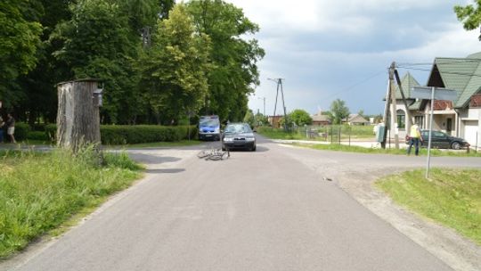 Dzieciak trafił do szpitala