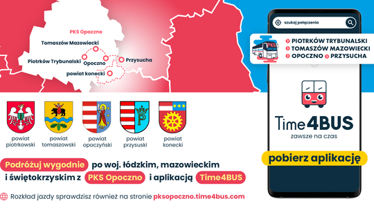 Dzięki współpracy PKS Opoczno z firmą GenesisMobo, kolejne gminy otrzymały system dynamicznej informacji pasażerskiej