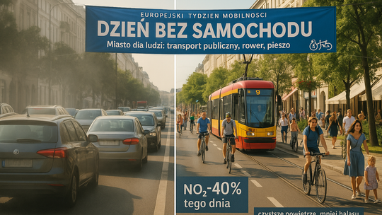 Dzień bez Samochodu: ulica dla ludzi, mniej spalin