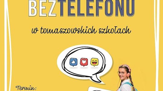 „Dzień bez telefonu w tomaszowskich szkołach#"