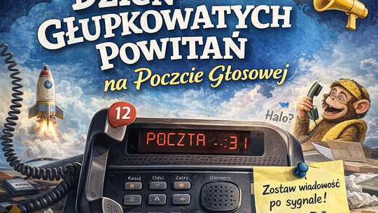 Dzień Głupkowatych Powitań na Poczcie Głosowej.