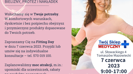 „Dzień indywidualnego doboru bielizny i protez piersi”