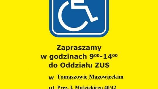 Dzień Otwarty dla Osób Niepełnosprawnych w ZUS