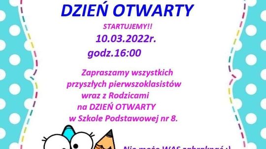 Dzień Otwarty w Szkole Podstawowej nr 8