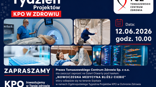 Dzień Otwarty w TCZ. Szpital pokaże, jak zmienia się dzięki środkom z KPO
