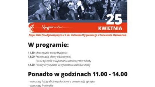 Dzień Otwarty w Wyspiańskim - Przyjdź i sprawdź