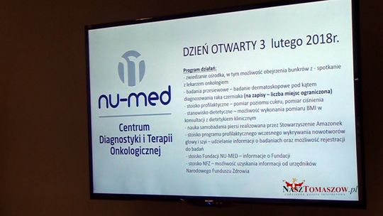 Dzień otwartych drzwi w Nu-Med Centrum Diagnostyki i Terapii Onkologicznej