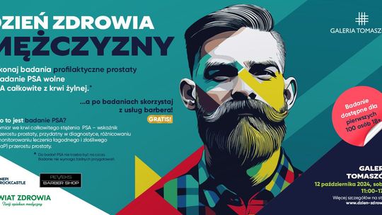 „Dzień Zdrowia Mężczyzny” - mobilny gabinet w Galerii Tomaszów!