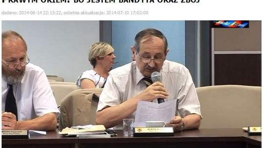 Dziennikarz persona non grata?