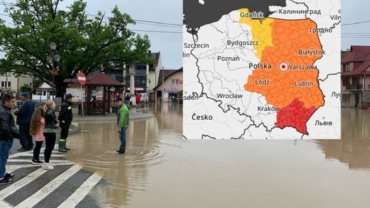 Dziś burze, ulewy i podtopienia. Sprawdź, czy nawiedzą Tomaszów Mazowiecki 