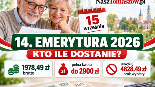Dziś kolejna wypłata czternastek. Kto dostanie pełne 1978,49 zł, a komu ZUS obniży świadczenie?
