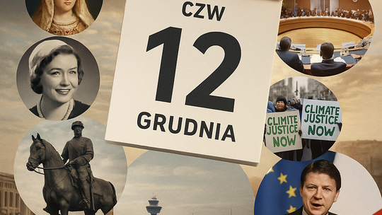 Dziś w kraju i na świecie (czwartek, 12 grudnia)