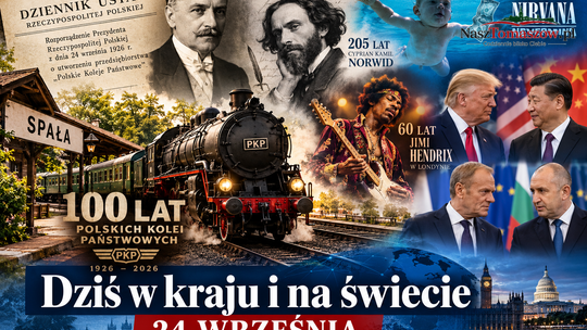 Dziś w kraju i na świecie – czwartek, 24 września