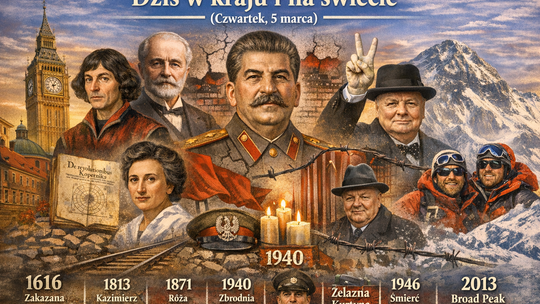 Dziś w kraju i na świecie (czwartek, 5 marca)