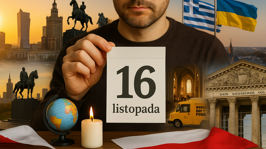 Dziś w kraju i na świecie (niedziela, 16 listopada)