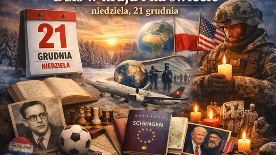 Dziś w kraju i na świecie (niedziela, 21 grudnia)