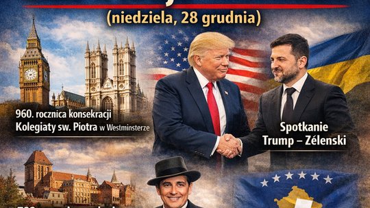 Dziś w kraju i na świecie (niedziela, 28 grudnia)