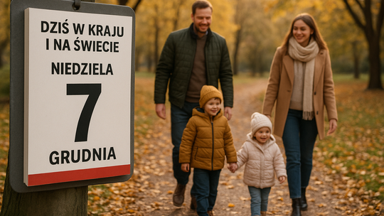 Dziś w kraju i na świecie (niedziela, 7 grudnia)