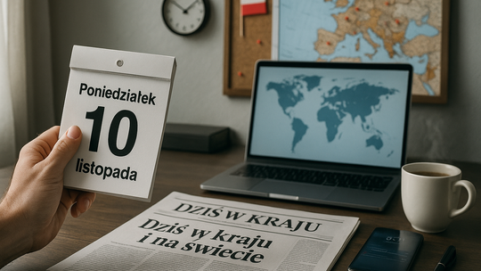 Dziś w kraju i na świecie (poniedziałek, 10 listopada)