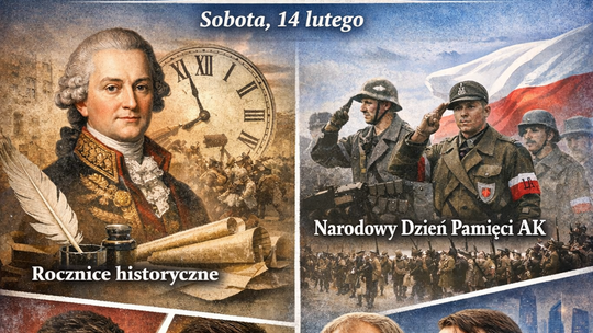 Dziś w kraju i na świecie (sobota, 14 lutego)