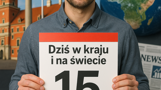 Dziś w kraju i na świecie (sobota, 15 listopada)