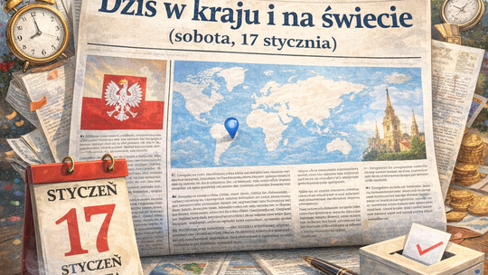 Dziś w kraju i na świecie (sobota, 17 stycznia)