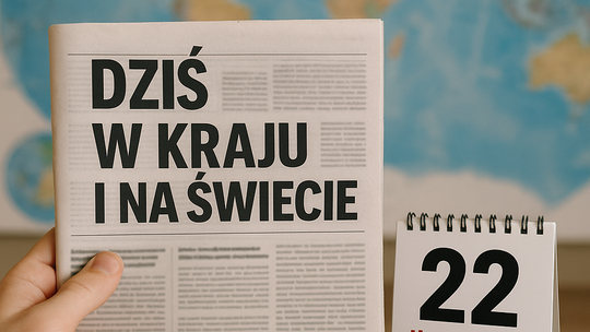 Dziś w kraju i na świecie (sobota, 22 listopada)