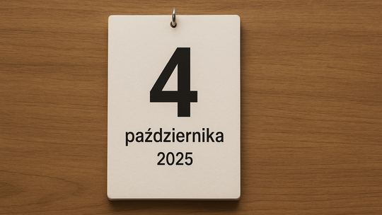 Dziś w kraju i na świecie (sobota, 4 października)