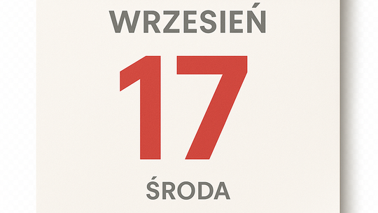 Dziś w kraju i na świecie (środa, 17 września)