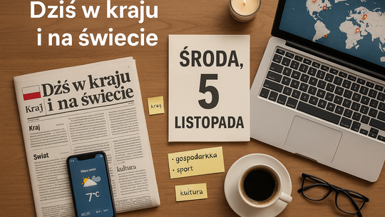 Dziś w kraju i na świecie (środa, 5 listopada)
