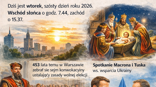 Dziś w kraju i na świecie (wtorek, 6 stycznia)