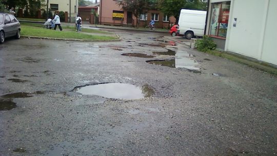 Dziurawy parking