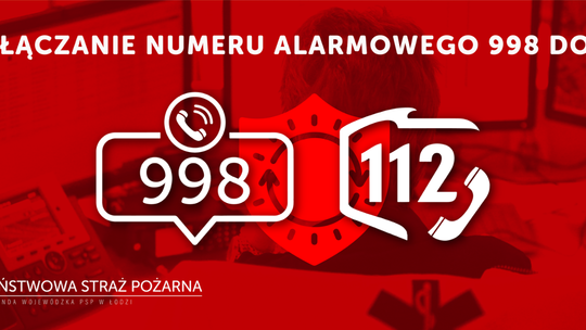 Dzwoniąc do Straży Pożarnej, dodzwonisz się do Łodzi