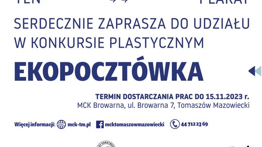 „Ekopocztówka” – weź udział w konkursie plastycznym MCK