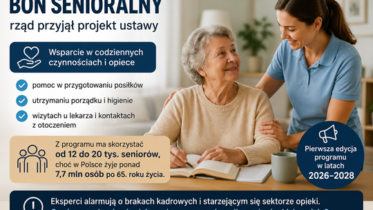 Ekspert o bonie senioralnym: dobre rozwiązanie, ale martwi mała liczba beneficjentów