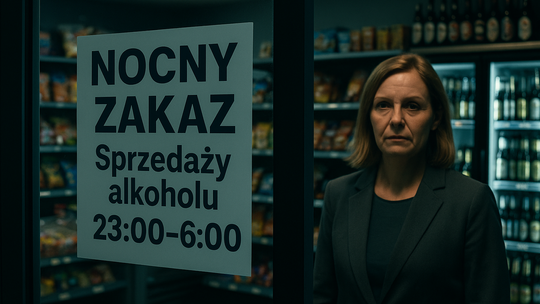 Ekspertka: alkohol nie jest produktem pierwszej potrzeby, który musi być dostępny w nocy