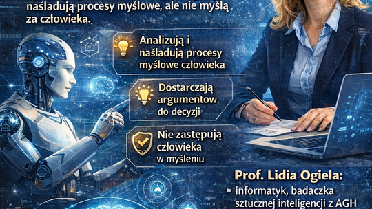 Ekspertka: systemy oparte na sztucznej inteligencji nie myślą za człowieka (wywiad)