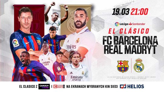 „El Clásico” – słynne derby na ekranach kin Helios!