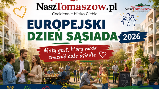 Europejski Dzień Sąsiada 2026. Mały gest, który może zmienić całe osiedle