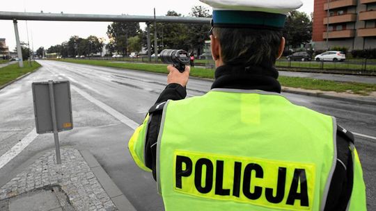 Europejskie działania policji drogowej - kaskadowy pomiar prędkości