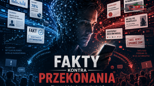 Fakty nie wystarczą. Algorytmy karmią nas tym, w co już wierzymy