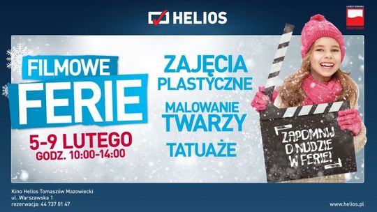 Ferie w kinie Helios Tomaszów Mazowiecki