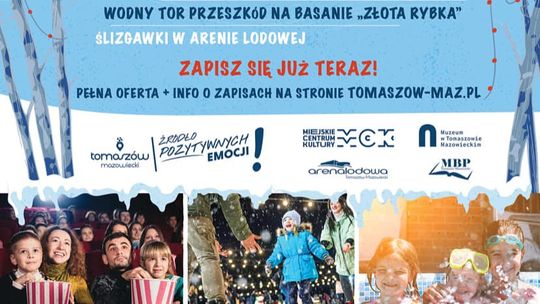 Ferie w Tomaszowie. Prezydent Marcin Witko zaprasza