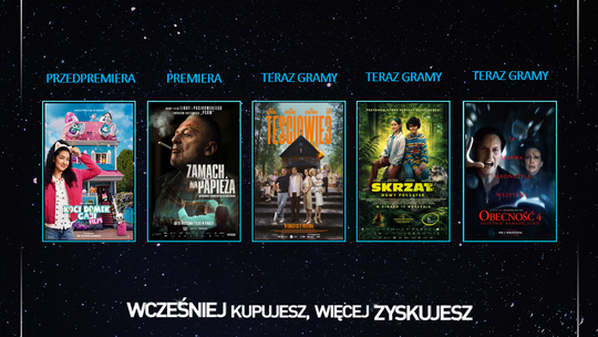 Filmowy początek jesieni w Heliosie. Premiery, przedpremiery i nocne maratony