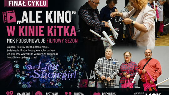 Finał cyklu „Ale Kino” w Kinie KiTKA. MCK podsumowuje filmowy sezon