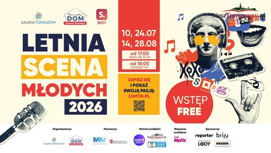 Finał Letniej Sceny Młodych. Ostatni koncert tego lata w Galerii Tomaszów