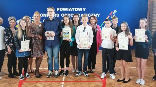 Finał VIII Powiatowego Konkursu Ortograficznego