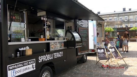 Food trucki na placu Kościuszki