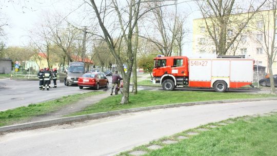 (FOTO) Wymusił pierwszeństwo?